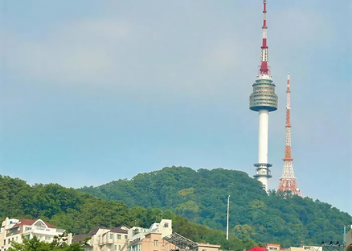 이태원 가성비 해방촌옥탑 Namsan View Rooftop In Haebangchon 신흥시장