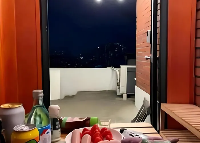 이태원 가성비 해방촌옥탑 Namsan View Rooftop In Haebangchon 신흥시장
